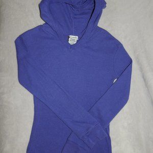 Everlast - Girl's NWOT Violet Long-sleeved Thermal Hoodie